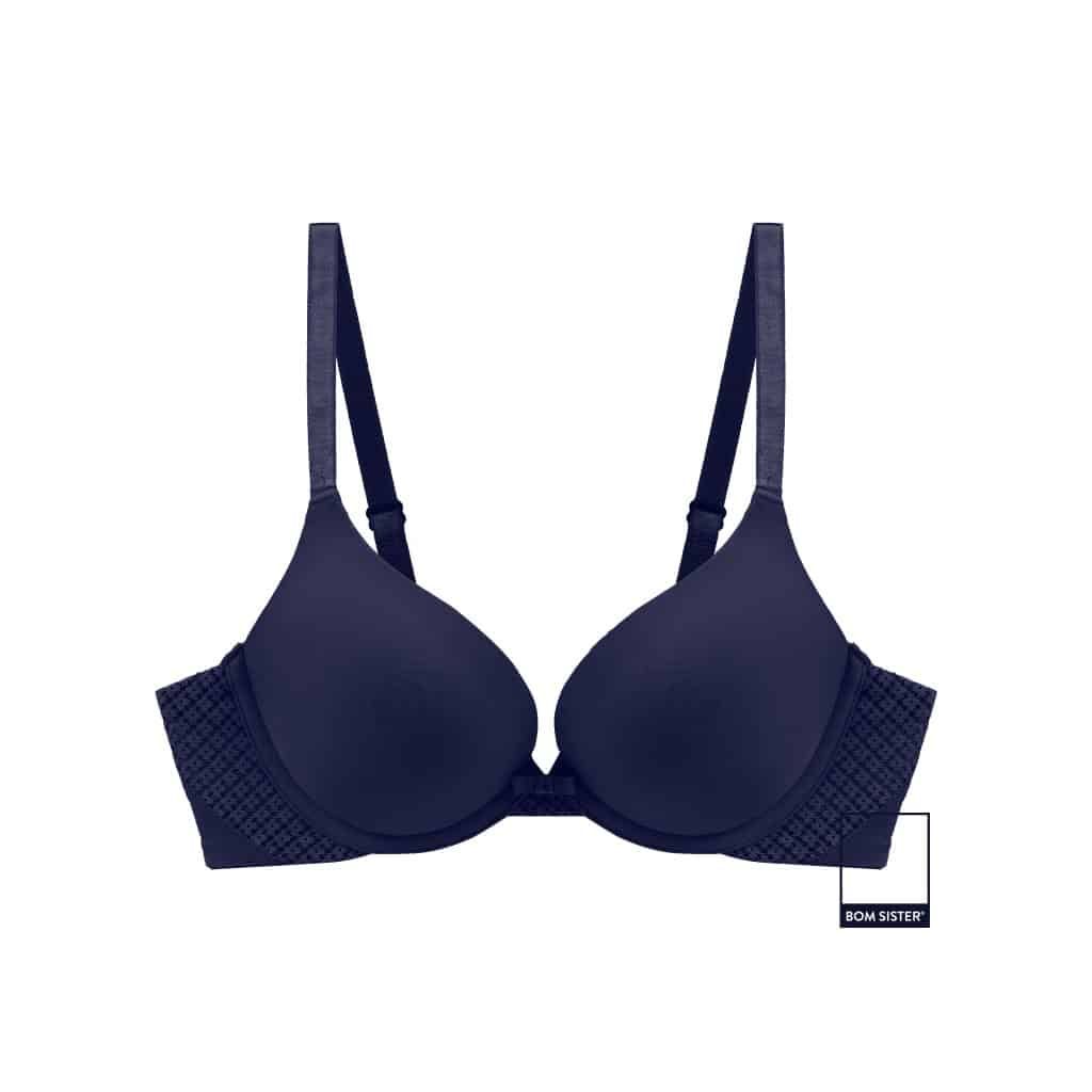 Áo lót Lucie nữ có gọng thiết kế ren hoa trang trí lạ mắt BOM SISTER LC2933