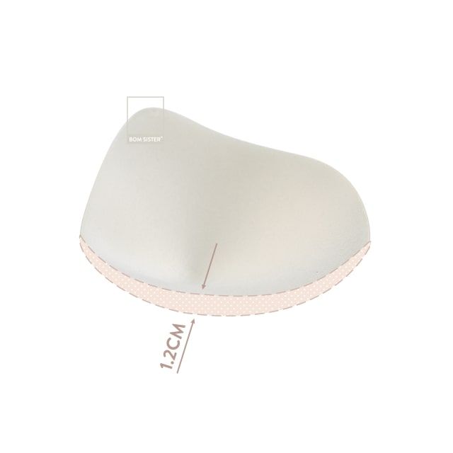 Áo lót Munii mút mỏng su không gọng thoải mái màu trơn dây áo liền MU0320