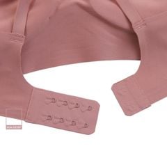 Áo lót Munii mút mỏng su không gọng thoải mái màu trơn dây áo liền MU0320