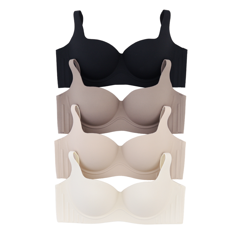 Áo lót chỉnh dáng, mặc áo dài su không gọng dây may liền BOM Sister MU2506