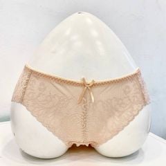 Quần lót ren lướt, phối họa tiết hoa hơi hướng mùa xuân, mặc vào cảm giác tươi mới Q0900