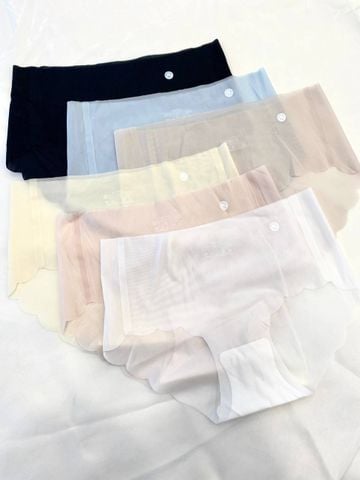 Quần lót lụa băng gần như trong suốt thông hơi thoáng khí mặc mát cả ngày Q6812