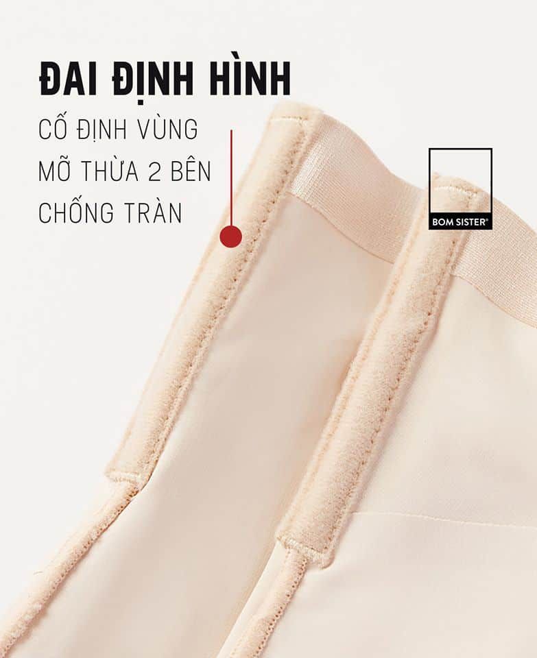 Quần gen chuyên dụng định hình chất su lưng cao QG1001