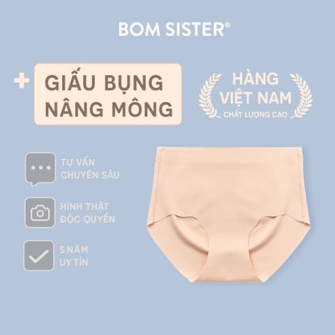 Quần gen định hình Munii gen bụng dưới chất su không viền QG5609