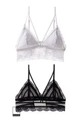 Áo bra ren chữ V dây chéo ngực không gọng siêu gợi cảm BR140