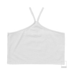 Áo croptop cổ yếm vải mềm mịn co giãn đa dạng màu BOM SISTER MC1006