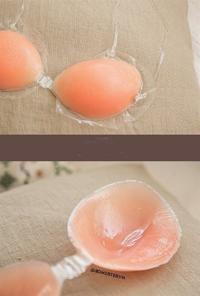 Áo lót nữ dán silicon mút dày tặng kèm dây trong AD003