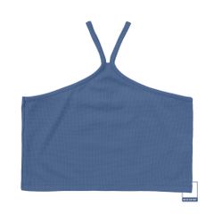 Áo croptop cổ yếm vải mềm mịn co giãn đa dạng màu BOM SISTER MC1006