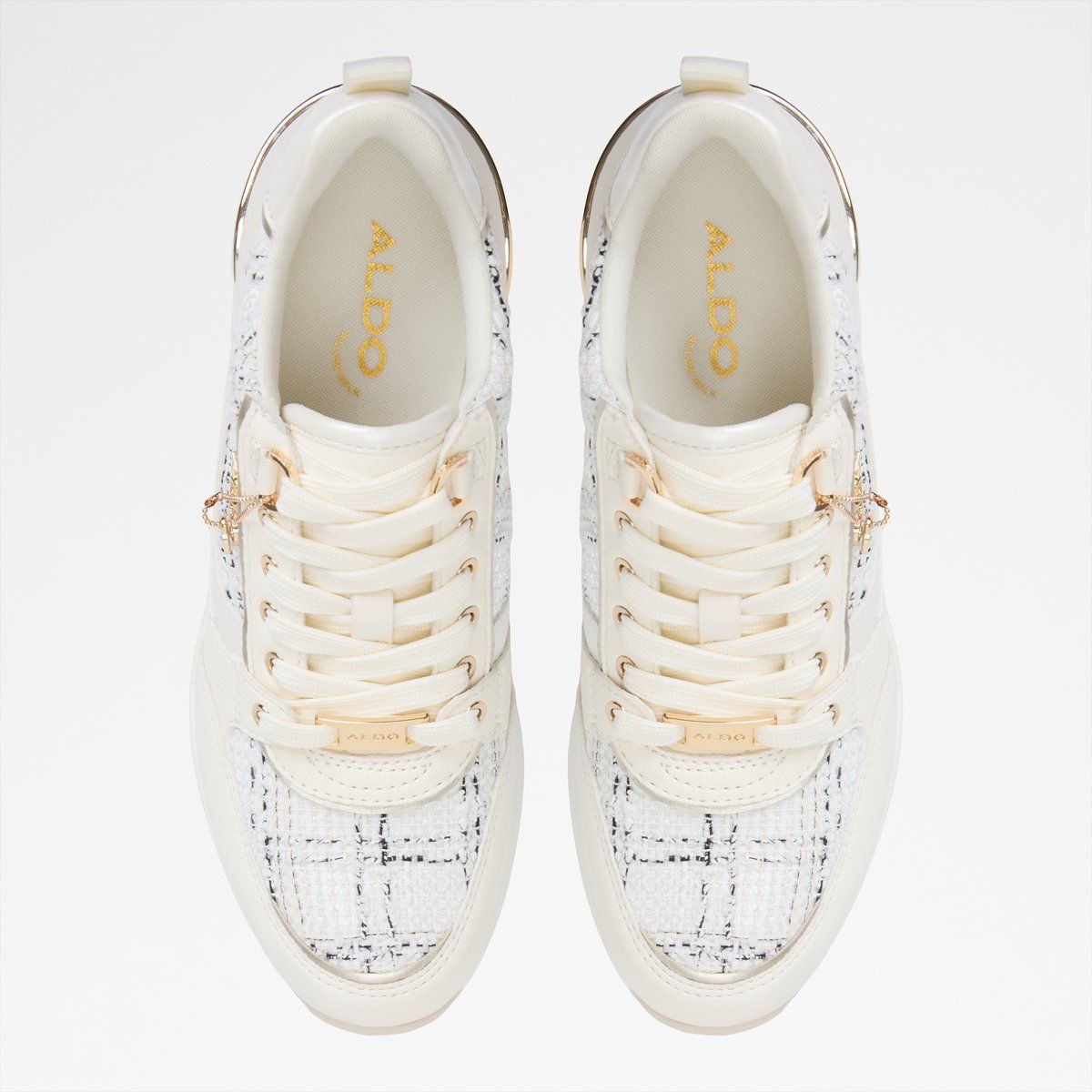 GIÀY SNEAKERS NỮ CAROTERIEL-WHITE/BLACK – ALDO VN