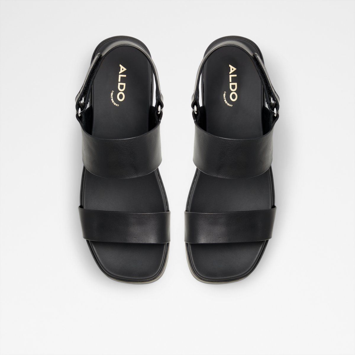 SANDALS NỮ ĐẾ XUỒNG THILA-OPEN BLACK – ALDO VN