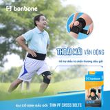  Đai cố định đầu gối Bonbone Thin PF Cross Belt bảo vệ gối - 2 Size 