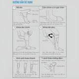  Đai hỗ trợ bắp chân & gót chân Bonbone Achilles Tendon Up - 2 Size 