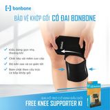  Đai hỗ trợ cố định đầu gối Bonbone Free Knee Supporter KL - 1 Size 