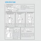  Đai nâng vai Bonbone Mesh Up Shoulder hỗ trợ vai - 2 Size 