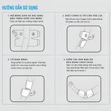  Đai nẹp khuỷu tay tiêu chuẩn Bonbone Standard Elbow Supporter - 1 Size 