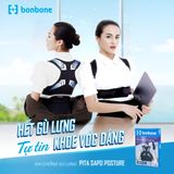  Đai chống gù lưng Bonbone Pita Sapo Posture nắn lưng thẳng - 4 Size 