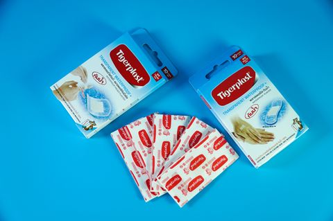  Băng gạc vết thương chống nước Tigerplast Waterproof siêu dính, trong suốt - Nhiều cỡ, tấm nhỏ 