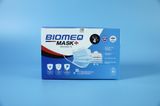  Hộp 50 khẩu trang 4 lớp Biomeq Mask+ kháng khuẩn, chống bụi mịn - Nhiều màu 