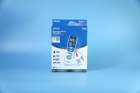  Máy massage xung điện trị liệu Omron HV-F128 giảm đau hiệu quả 