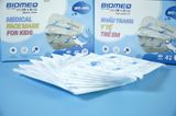  Hộp 50 cái khẩu trang 4 lớp trẻ em Biomeq Mask+ Kids kháng khuẩn, mềm mịn: Trên 8 tuổi 