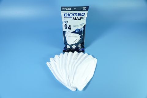  Túi 10 khẩu trang y tế 4 lớp KF94 Biomeq Mask bỏ túi, kháng khuẩn, thời thượng 
