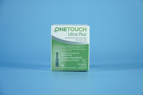  Hộp 25 que thử đường huyết máy Lifescan Onetouch Ultra Plus 
