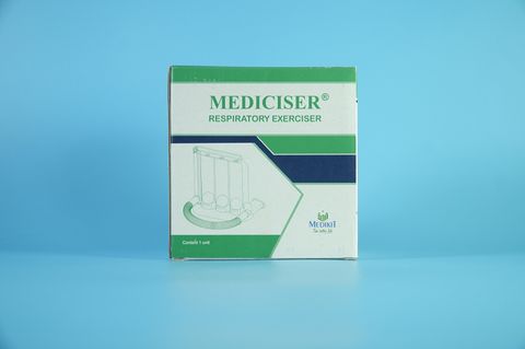  Dụng cụ tập thở MEDIKIT phế dung kế 3 bóng tập thổi hỗ trợ phổi 