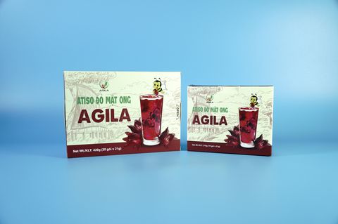  Hộp nước tinh chất cốt bông Atiso đỏ & mật ong AGILA - Hộp 10 & 20 gói 
