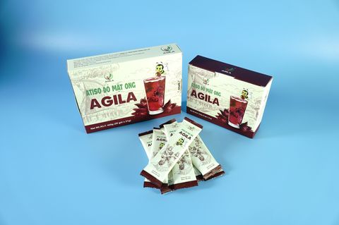  Hộp nước tinh chất cốt bông Atiso đỏ & mật ong AGILA - Hộp 10 & 20 gói 