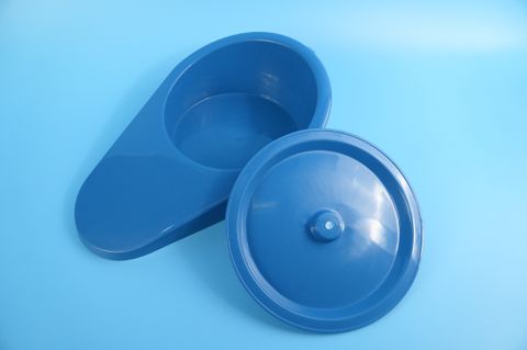  Bô đi tiểu Nữ, dụng cụ đi tiểu, đại tiện Nữ bô ngồi y tế nhựa PP - Có nắp 