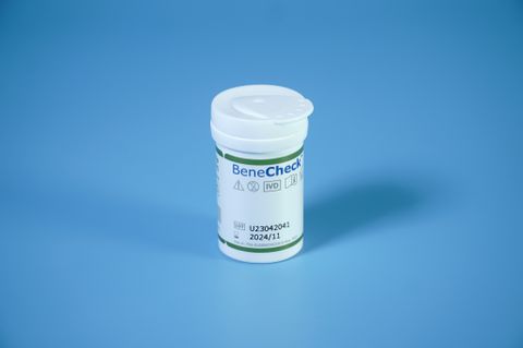  Hộp 10 que thử Acid Uric Benecheck cho máy đo Gout Benecheck 
