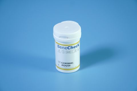  Hộp 5 que thử mỡ máu Cholesterol Benecheck cho máy đo mỡ máu Benecheck 