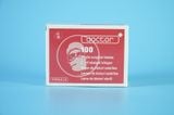  Hộp 100 lưỡi dao mổ số 20 Docter ZHEJIANG TRUNG QUỐC lưỡi thẳng, bản nhỏ, đầu mũi bầu ngắn - Hàng đẹp 