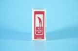  Hộp 100 lưỡi dao mổ số 12 Doctor RIBBEL ẤN ĐỘ lưỡi cong, bản nhỏ, đầu mũi nhọn - Hàng đẹp 