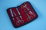  Bộ dụng cụ tập khâu da phẩu thuật, tập khâu vết thương sinh viên y khoa - 17 món 
