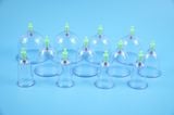  Bộ dụng cụ giác hơi Thái ZA gồm 12 ống giác hơi nhựa + bơm tay 