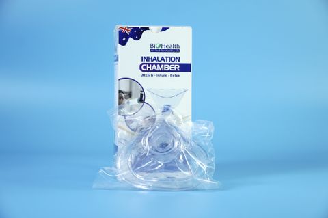  Buồng đệm khí dung BIOHEALTH BH01 buồng đệm xịt hen suyển van 2 chiều 