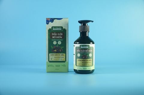  Dầu gội thảo mộc bồ hòn Biohealth sạch nấm da đầu gội sạch gàu ngứa - Chai 290ml 
