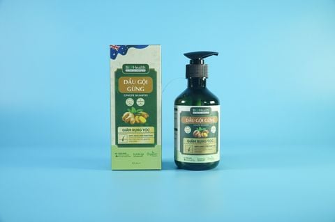  Dầu gội tinh chất gừng Biohealth giảm rụng tóc, kích mọc tóc - Chai 290ml 