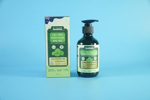  Dầu sữa tắm rau má thảo dược Biohealth cho trẻ, gel ngăn rôm sảy cho trẻ sơ sinh - Tùy chọn 