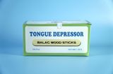  Hộp 100 que đè lưỡi gỗ khám tai mũi họng Bá Lạc - Tùy chọn tiệt trùng 