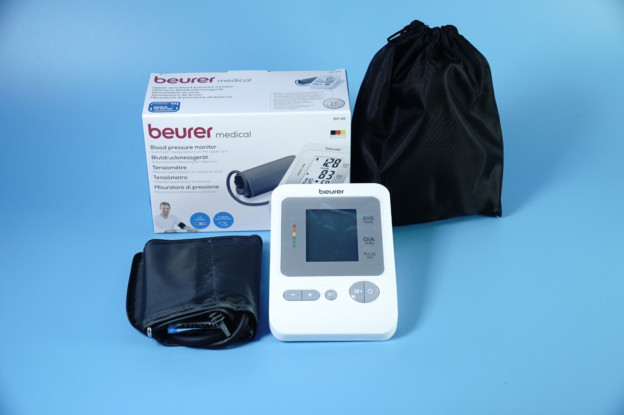  Máy đo huyết áp BEURER BM26 bắp tay tự động đo nhanh, chính xác 