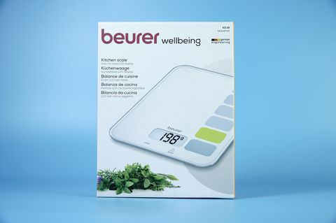  Cân điện tử nhà bếp Beurer KS19 / 5 Kg sai số 1g chia thực phẩm làm bánh, cân thịt, củ quả  - 15x20 cm - Nhiều màu 