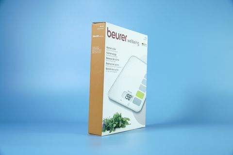  Cân điện tử nhà bếp Beurer KS19 / 5 Kg sai số 1g chia thực phẩm làm bánh, cân thịt, củ quả  - 15x20 cm - Nhiều màu 