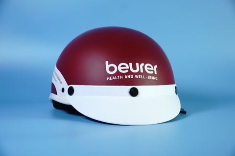  Nón bảo hiểm nửa đầu người lớn BEURER màu Nâu đỏ - An toàn trên mọi nẻo đường 