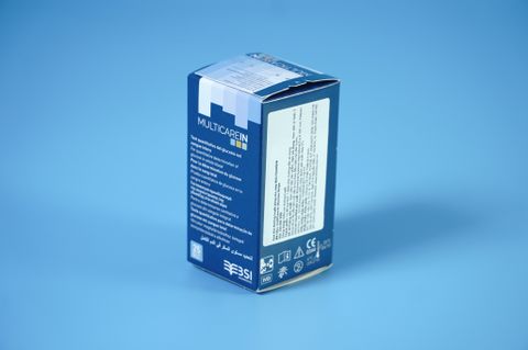  Hộp 25 que đo đường huyết Multicarein Glucose Strips 25 cho máy Multicarein 