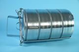  Cặp lồng đựng cơm inox bệnh nhân cà men giữ nhiệt y tế RMD, hộp cơm bệnh viện - Có quai 3 & 4 tầng 