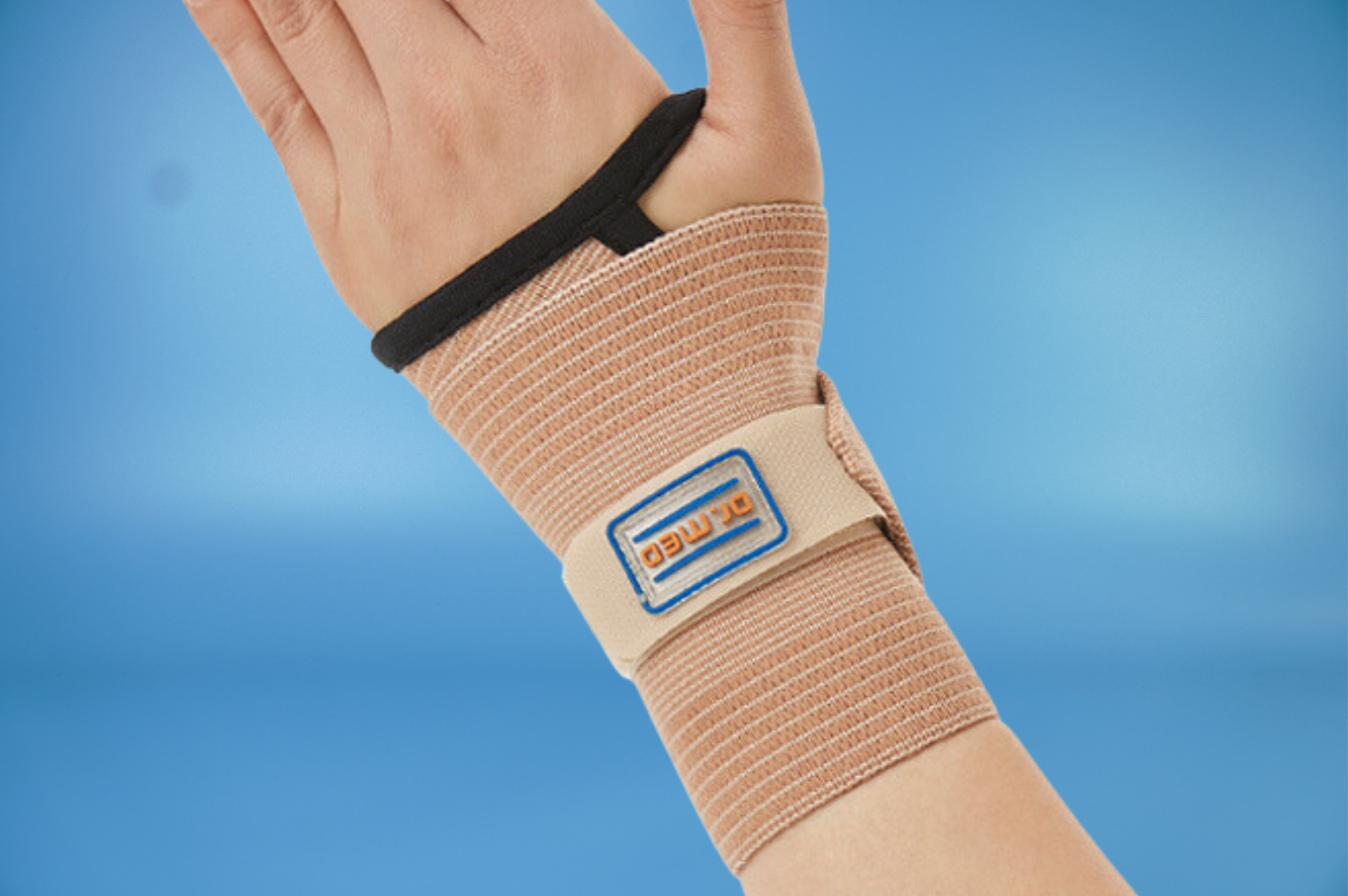  Bao đeo cổ tay đàn hồi Dr.Med DR-W136 hỗ trợ, trật xương, viêm gân, đau khớp - 1 Size 