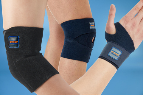  Bộ phụ kiện hỗ trợ tập GYM cử tạ, đồ trợ lực GYMER DR.MED - 3 món 2 tùy chọn 