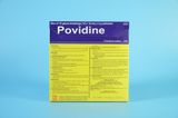  Hộp 10 tấm gạc sát khuẩn Povidine 10% với Povidon iod - Tấm 10x10cm 